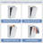 Tilt Out Trash Can Cabinet Wooden with Negative Ion and Deodorizing Kitchen Trash Bin Laundry Sorter-101041970