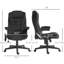 Fauteuil de bureau avec chauffage et massage, inclinable, rembourré, siège réglable, massage noir pour utilisation chaleur, fonction, hauteur,