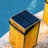 9" Solar Powered Integrated LED Outdoor Lantern Wireless & Rechargeable