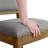 Karnak Upholstered Fabric and Solid Wood Frame Dining Chair with Nailhead Trim -448054568