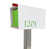 Vert citron / blanc