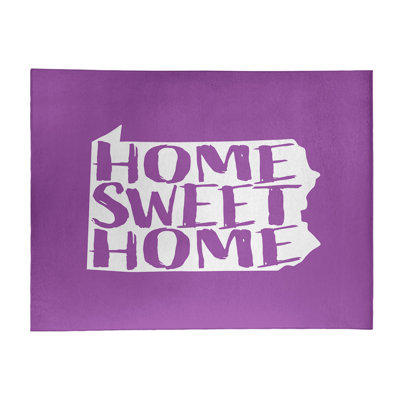 Tapis de poly-chenille en poly-sucrerie home