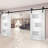 Sete Frosted Glass Standard White Door Slab-58145314