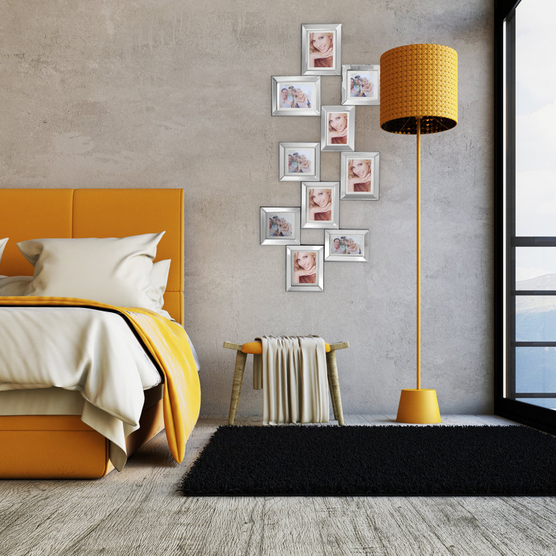 Ivy Bronx 10 Photo Multi Frame - Mirrored