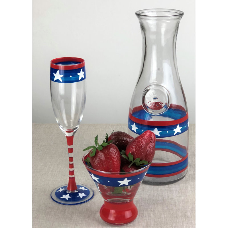 Carafe étoiles et rayures Patriotic