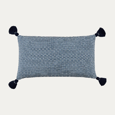 Ella Rectangular Cotton Pillow Cover and Insert