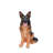 Lifelike German Shepherd Dog Statue