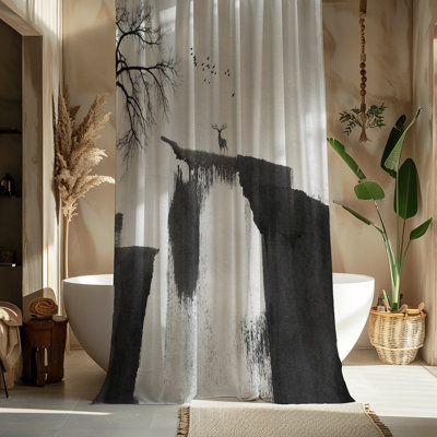 Landscape Abstract Shower Curtain