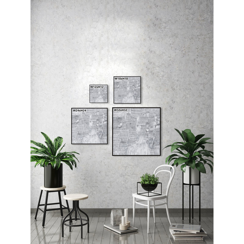 «View The Earth», reproduction sur toile encadrée, L 12 po x H 12 po
