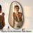 Modern Asymmetrical Metal Framed Tempered Glass Wall Mirror for Bathroom Vanity and Entryway-351220602-351220603