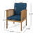 Wood Outdoor Chairs   Of 2  - Enhance Your Patio With Style  2  And Stylish For Backyard Use-397215431