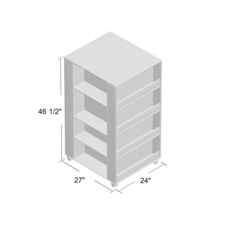 Jonti-Craft® 10 Compartment Manufactured Wood Shelving Unit