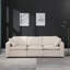 Canapé modulaire modulaire, ensemble de canapés modulaires 3 pièces, fauteuil sans accoudoirs / deux fauteuils d'angle