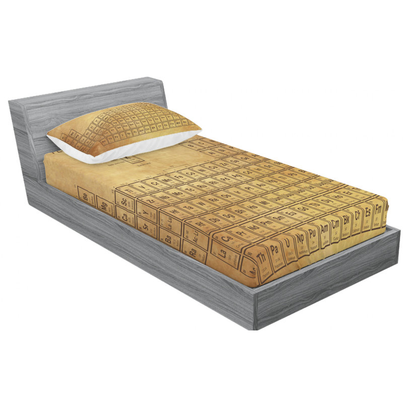 Microfiber Sheet Set, Twin Sheet Set with 1 Pillowcase