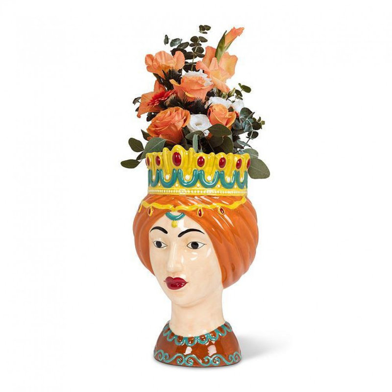Vase couronné