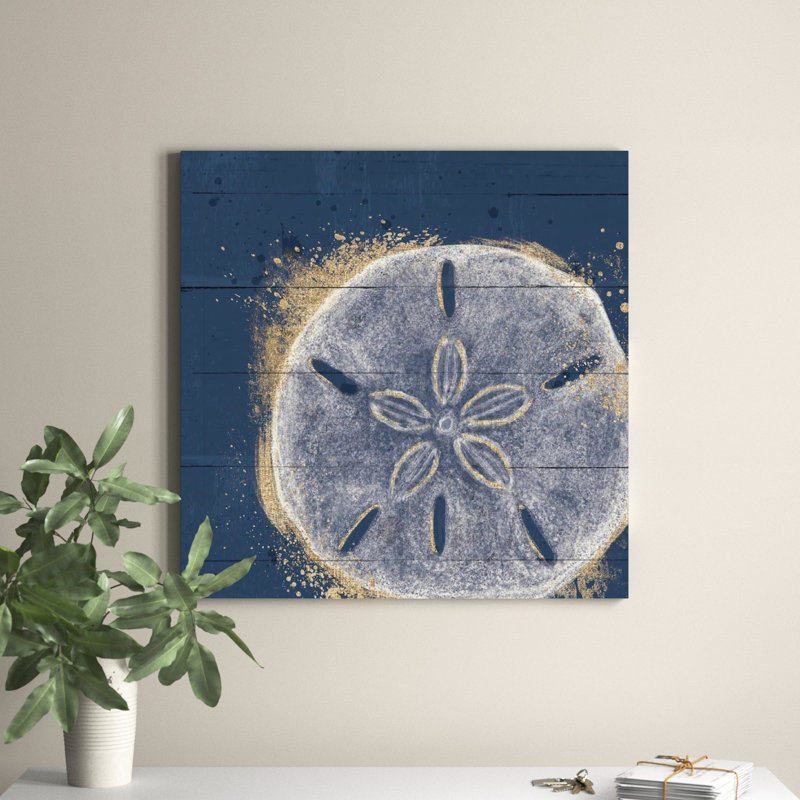 «Calm Seas X» par Janelle Penner - impression sur toile tendue, H 26 po x l 26 po x P 1,5 po, Toile tendue