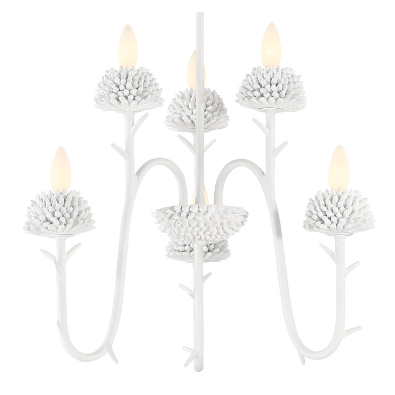 6 - Light Dimmable Classic / Traditional Chandelier