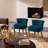 Modern Tufted Velvet Side Chair with Solid Wood Legs-696709284