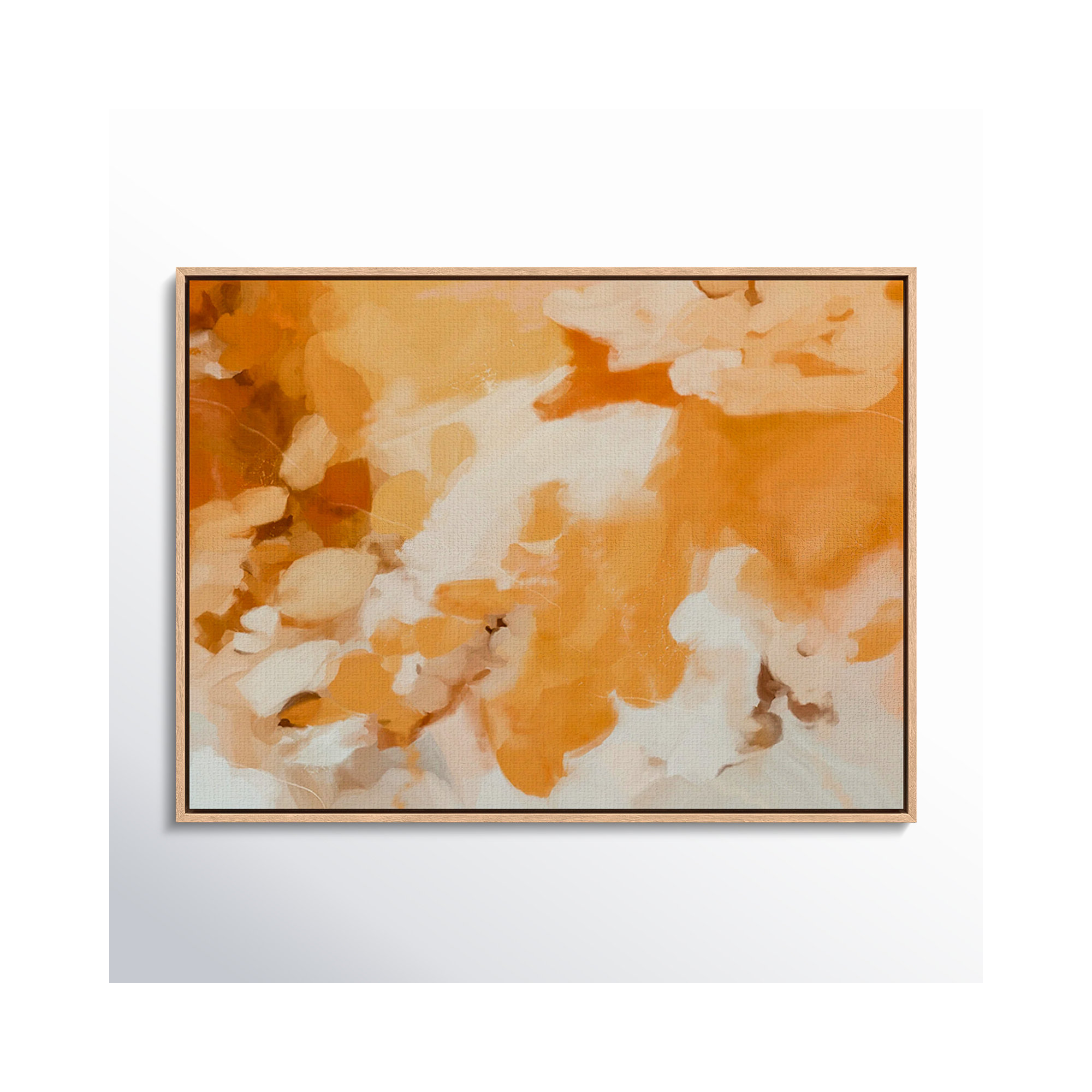 Clay by Patricia Vargas, White Maple Framed, 40" H x 60" W