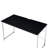 Rectangular Desk With Metal Frame