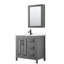 Ensemble de meuble-lavabo simple 36 po avec plateau en quartz Daria-99459716-99459717-100481194