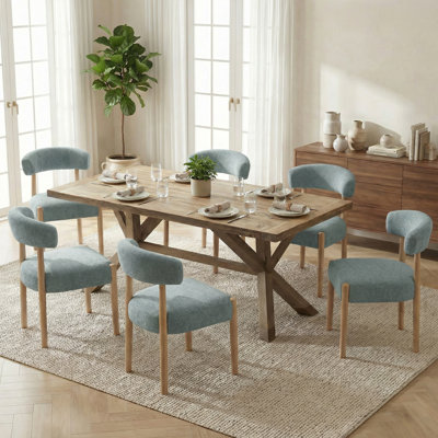 19.1'' H Upholstered Side Dining Chair (Set Of 6)