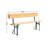 Havensville 4 - Person Metal Patio Dining Set with Rectangular Table
