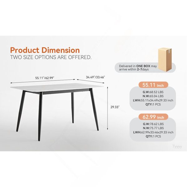 Dimensions du produit