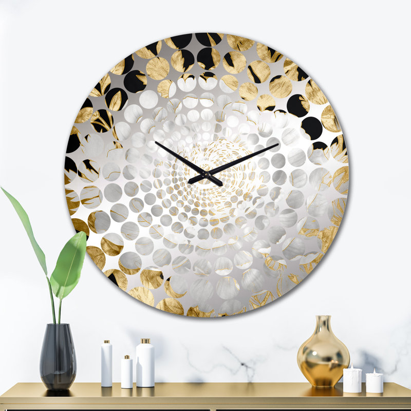 Analeyah - Horloge murale rose, Grand