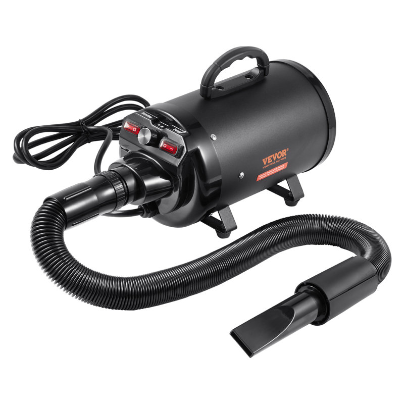 7.9'' H x 17.3'' W x 6.3'' D Dryer Only, Black