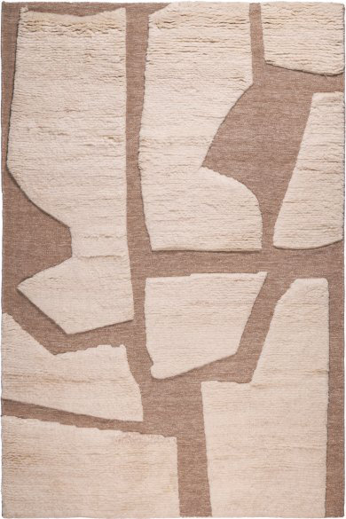 Fossil Tan Area Rug, Rectangle 6' x 9'