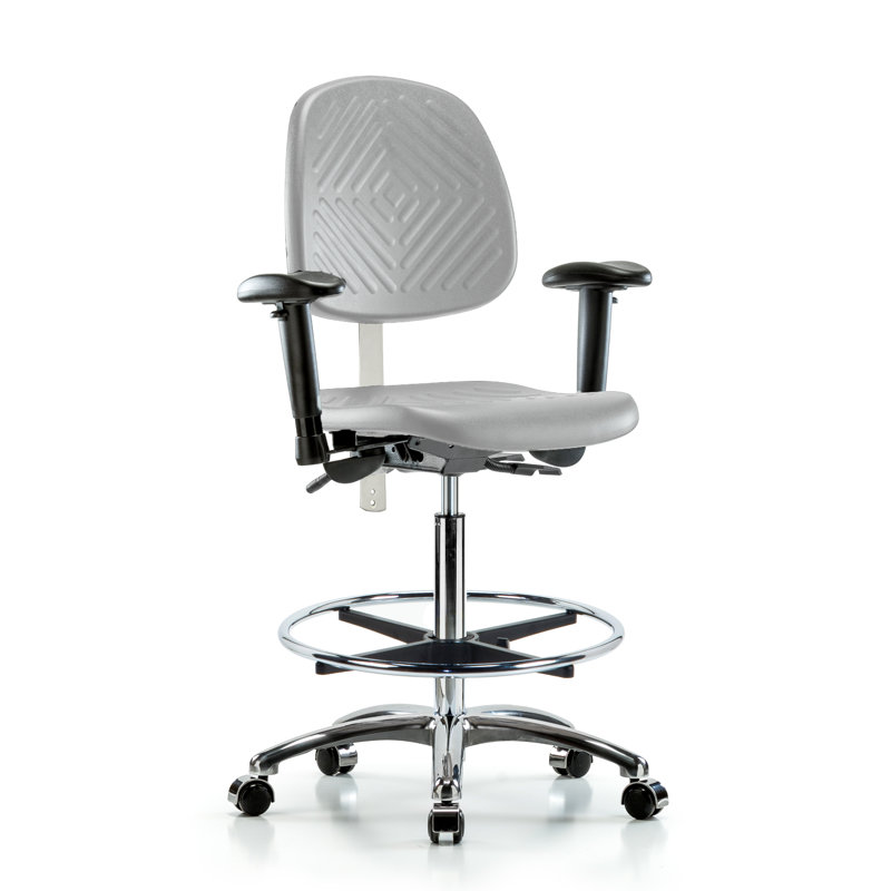Chaise de travail, Roulettes, Oui