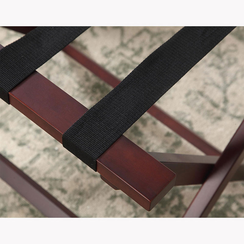 Porte-bagages pliable en bois