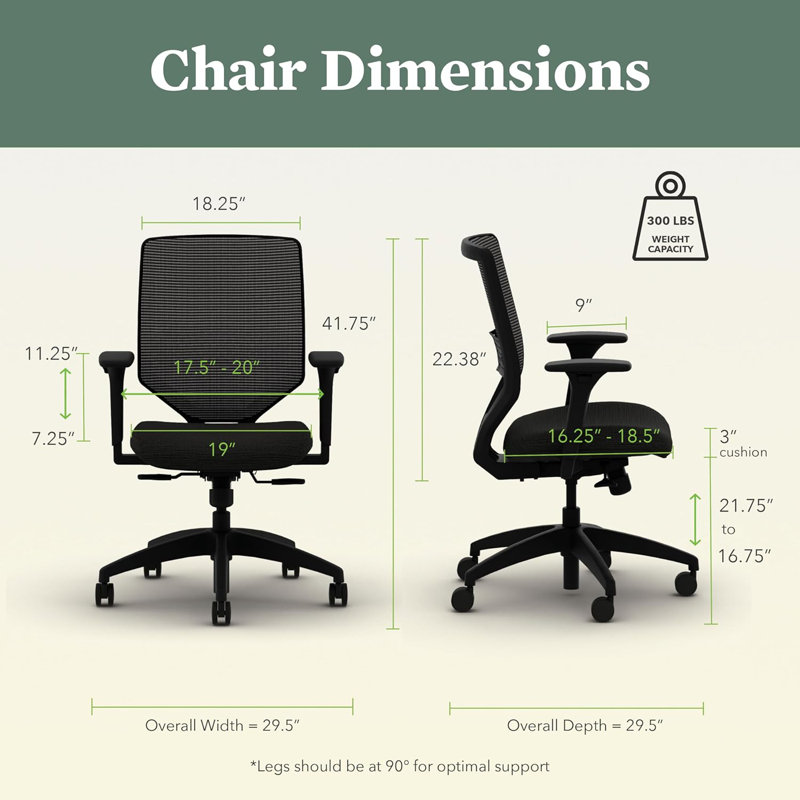 HON Solve Mesh Ergonomic Office Chair, Titanium Frame, Indigo, Titanium, Indigo