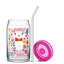 Ensemble de 4 gobelets Pooh & Friends avec couvercles et pailles (16 oz)