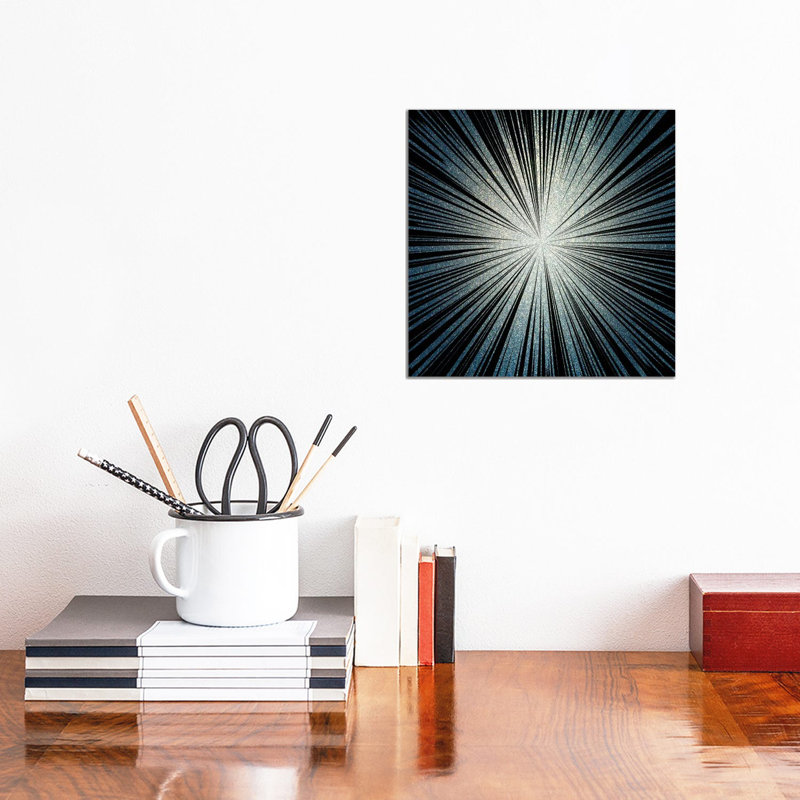 Burst III - Wrapped Canvas Print, 45.72 cm H x 45.72 cm W x 1.91 cm D