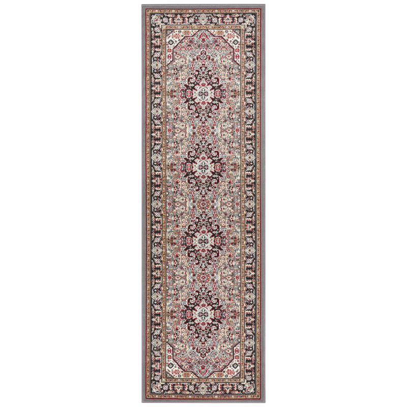 Skazar Isfahan Tufted Grey Rug, Runner 80 x 250cm