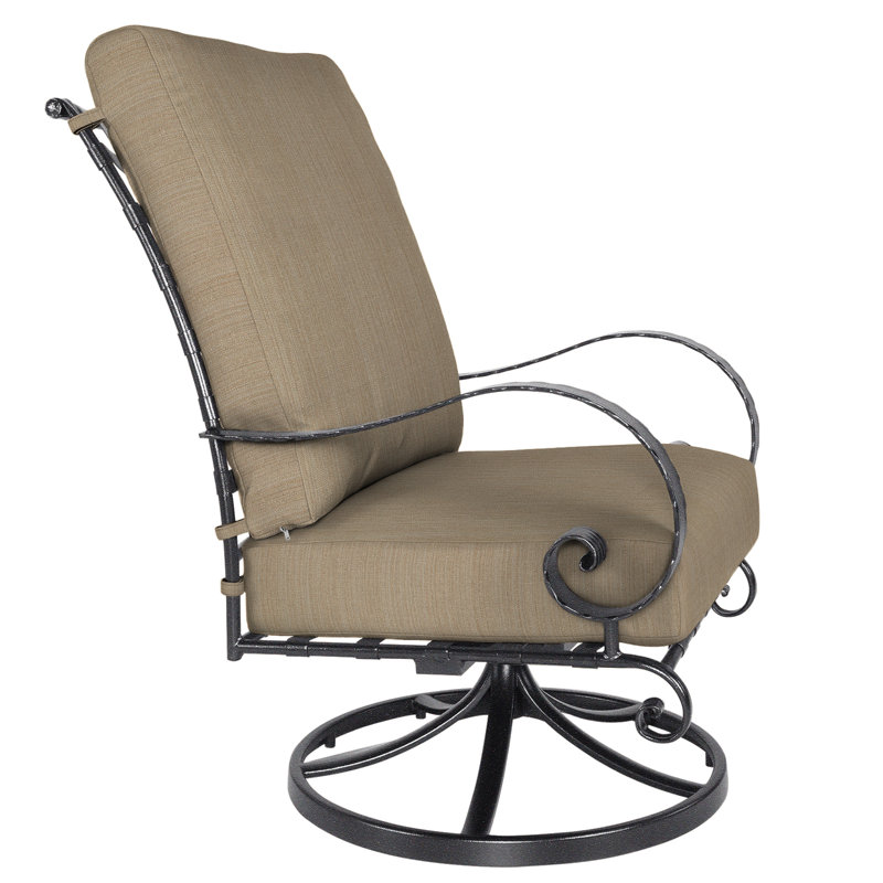 Classico Outdoor Lounge Chair, Graphite, Flagship Stone Sunbrella®