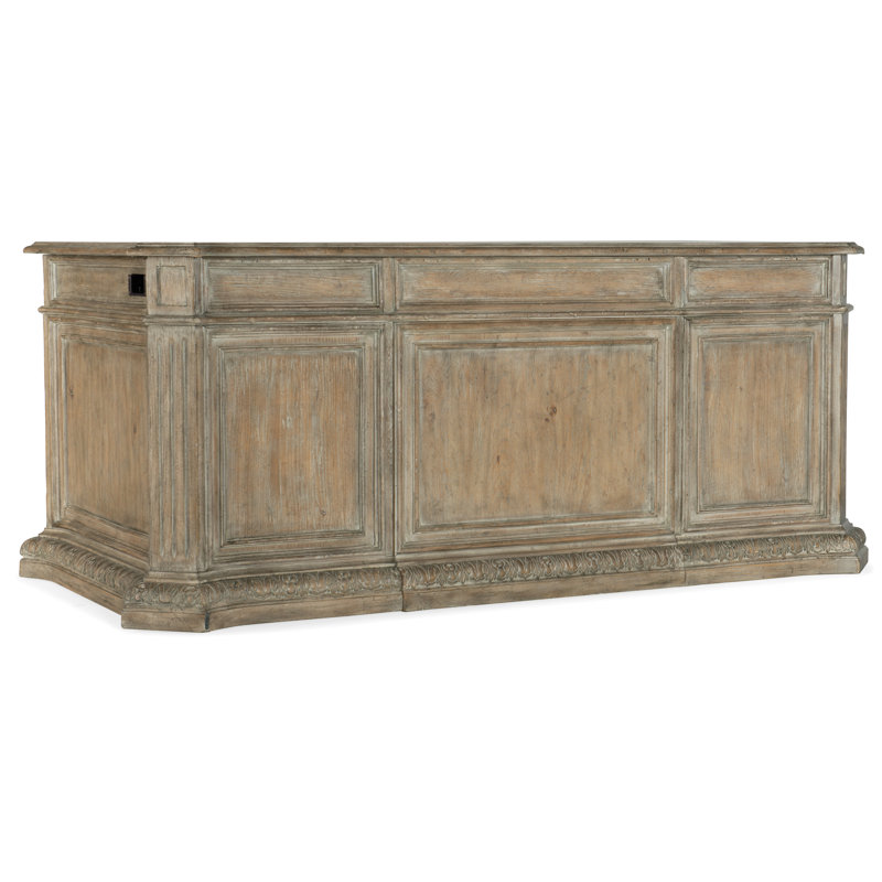 Solid Wood Executive Desk