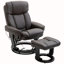 Fauteuil inclinable avec repose-pieds Danien-318842102