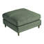 Canapé modulaire moderne en velours côtelé, ensemble de canapé en L convertible en forme de U avec coussin, canapé modulaire surdimensionné avec repose-pieds, convient au salon, au grenier, à un appartement, à 6 sièges vert olive-978139244-978139245