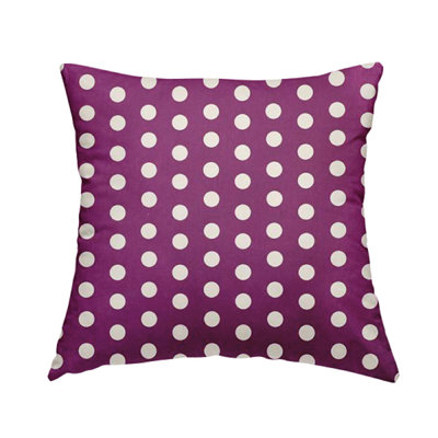 Evangelin Polka Dots Rectangular Cushion