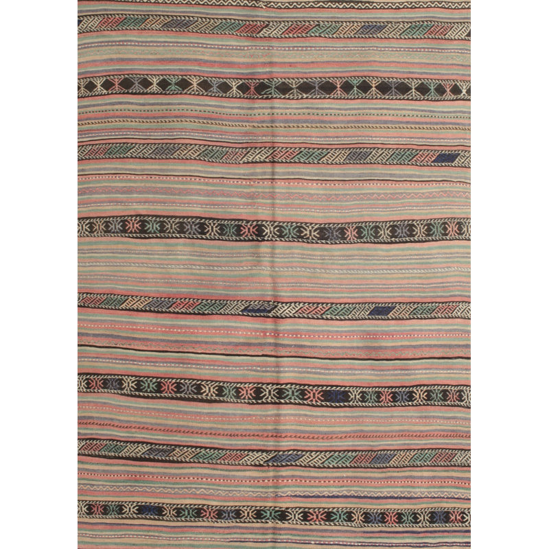 Tapis brun contemporain, Rectangle 2 pi x 3 pi