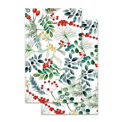 Serviette de cuisine Festive Foliage