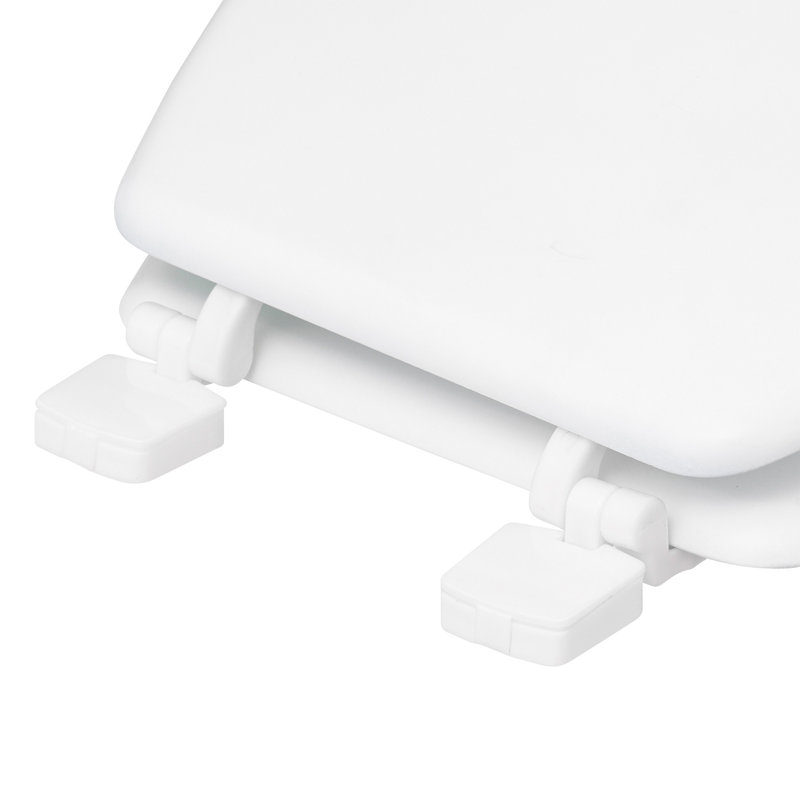 Soft Close Elongated Standard Toilet Seat, White