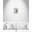 «Metallic Blocking No 1 - Floater Frame», reproduction d'art sur toile-46829082-46829085
