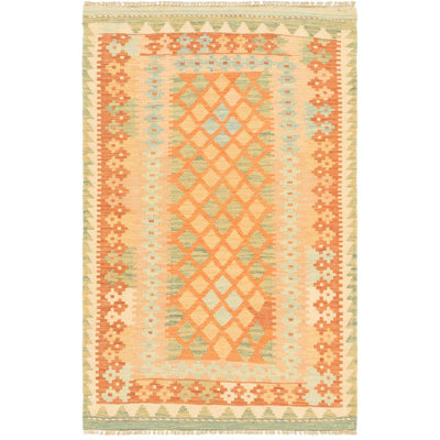 Elland One-of-a-Kind 2'9" X 4'4" New Age Wool Area Rug in