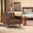 36.61'' Wide Upholstered Faux Leather Accent Chair With Tufted Seat (Set of 6 )-119023767