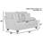 Ariaunna Loveseat with Comfort Coil Seating and 3 Coordinating Accent Pillows Included