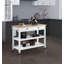 Chariot de cuisine en bois massif 45 po Carbin-1075913349